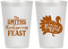 Personalized Thanksgiving 12 oz Frosted Cups - Lets Get Stuffed | 260020