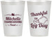 Personalized Thanksgiving 12 oz Frosted Cups - Leg Day | 260033