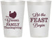 Personalized Thanksgiving 12 oz Frosted Cups - Let The Feast Begin | 260041