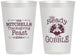 Personalized Thanksgiving 12 oz Frosted Cups - Turkey Gobble | 260049