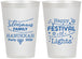 Personalized Hanukkah 12 oz Frosted Cups - Festival Of Lights | 270006