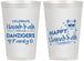 Personalized Hanukkah 12 oz Frosted Cups - Llamakkah | 270018