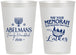 Personalized Hanukkah 12 oz Frosted Cups - Menorah Latkes | 270019