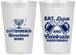Personalized Hanukkah 12 oz Frosted Cups - Menorah | 270023