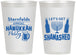 Personalized Hanukkah 12 oz Frosted Cups - Menorah | 270026