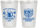 Personalized Hanukkah 12 oz Frosted Cups - Menorah | 270028