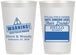 Personalized Wedding 12 oz Frosted Cups - Hello My Name Is | 280