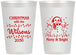 Personalized Christmas 12 oz Frosted Cups - Snowman | 280002