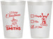 Personalized Christmas 12 oz Frosted Cups - Naughty Or Nice | 280004