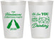 Personalized Christmas 12 oz Frosted Cups - Santa | 280015