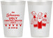 Personalized Christmas 12 oz Frosted Cups - Ugly Sweater | 280022