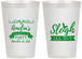 Personalized Christmas 12 oz Frosted Cups - Sleigh All Day | 280031