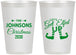 Personalized Christmas 12 oz Frosted Cups - Lets Get Elfed Up | 280037