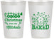 Personalized Christmas 12 oz Frosted Cups - Lets Get Baked | 280039