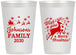 Personalized Christmas 12 oz Frosted Cups - Reindeer | 280044