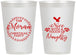 Personalized Christmas 12 oz Frosted Cups - Touch Of Naughty | 280048