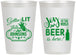 Personalized Christmas 12 oz Frosted Cups - Wine | 280055