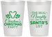 Personalized Christmas 12 oz Frosted Cups - Naughty List | 280059