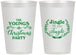 Personalized Christmas 12 oz Frosted Cups - Jingle Til You Jingle | 280063