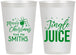 Personalized Christmas 12 oz Frosted Cups - Jingle Juice | 280067