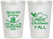 Personalized Christmas 12 oz Frosted Cups - Texas | 280077
