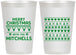 Personalized Christmas 12 oz Frosted Cups - Ugly Sweater | 280091