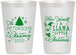 Personalized Christmas 12 oz Frosted Cups - Llama | 280095