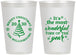 Personalized Christmas 12 oz Frosted Cups - Wonderful Time For A Beer | 280099