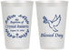 Personalized Baptism 12 oz Frosted Cups - Blessed Day | 290006