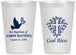 Personalized Baptism 12 oz Frosted Cups - God Bless | 290007