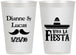 Personalized Wedding 12 oz Frosted Cups - Viva La Fiesta | 299