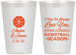Personalized Wedding 12 oz Frosted Cups - Basketball | 304
