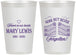 Personalized Memorial 12 oz Frosted Cups - Gone But Never Forgotten | 310001
