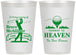 Personalized Memorial 12 oz Frosted Cups - Fairway To Heavens | 310008