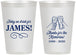 Personalized Memorial 12 oz Frosted Cups - Thanks For The Memories | 310011
