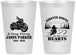 Personalized Memorial 12 oz Frosted Cups - Riding In Our Hearts | 310014