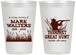 Personalized Memorial 12 oz Frosted Cups - The Last Great Hunt | 310020