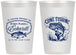 Personalized Memorial 12 oz Frosted Cups - Gone Fishing | 310022