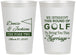 Personalized Wedding 12 oz Frosted Cups - We Interrupt Golf | 315