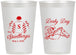 Personalized Derby Day 12 oz Frosted Cups - Horses | 320007