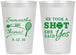 Personalized Wedding 12 oz Frosted Cups - Took A Shot Tennis | 321