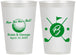 Personalized Wedding 12 oz Frosted Cups - Golf | 325