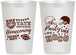 Personalized Homecoming 12 oz Frosted Cups - Party Like Its Hoco | 330012