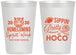 Personalized Homecoming 12 oz Frosted Cups - Hoco Spirit Week | 330014