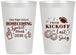 Personalized Homecoming 12 oz Frosted Cups - Spirit Week | 330019