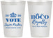 Personalized Homecoming 12 oz Frosted Cups - Hoco King Vote | 330021