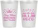Personalized Homecoming 12 oz Frosted Cups - Hoco Queen Vote | 330024