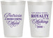 Personalized Homecoming 12 oz Frosted Cups - Hoco Maid Vote | 330028