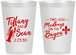 Personalized Wedding 12 oz Frosted Cups - Crawfish Boil Mudbugs | 336