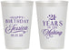 Personalized 21st Birthday 12 oz Frosted Cups - Twenty One Years In The Making | 340023